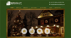 Desktop Screenshot of brightholidaylighting.com